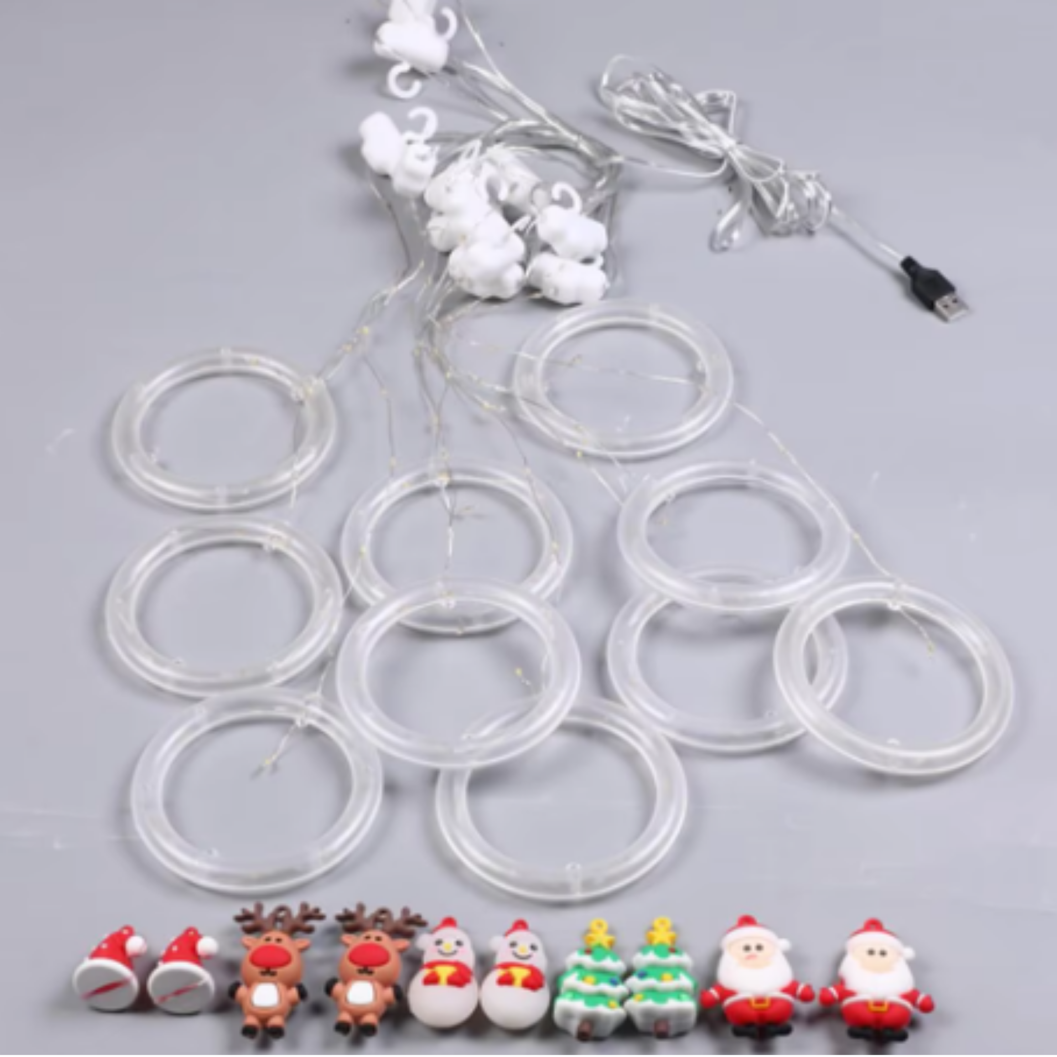 GLOW HOOPS®️ - Luces Led Aros 3 Metros Navidad