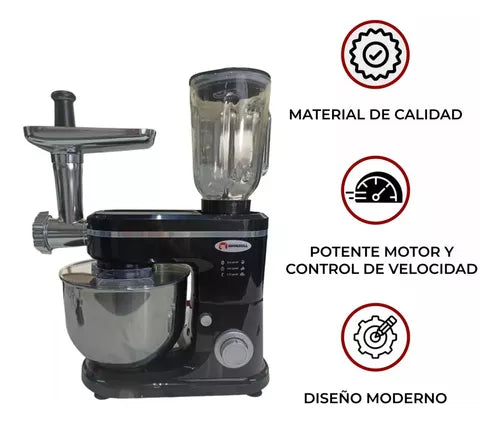 BATIDORA 3 EN 1 SHORBULL®️ CON MOLINO Y LICUADORA + REGALO!