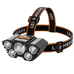 HEADLIGHT®️ - Linterna Minera Para Cabeza Recargable 4 Modos